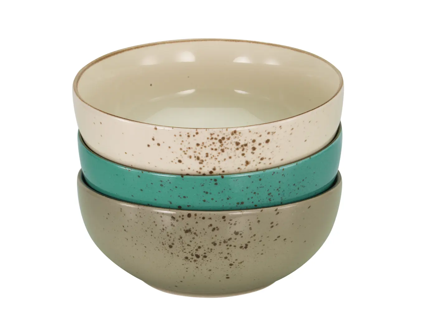 Creatable Salatschüssel Nature Stone D23,5 cm Grau