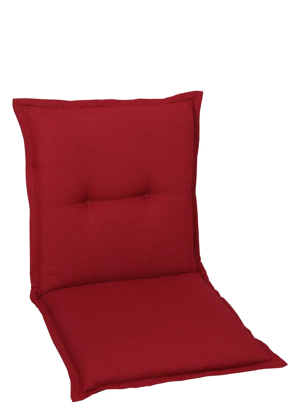 Garten-Sesselauflage nieder 20932-02 kirschrot 50x7x100cm