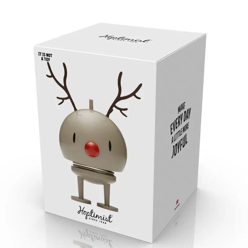 F&H Hoptimist Bumble S Reindeer latte