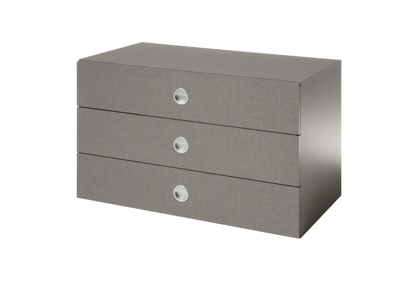 Pol Power Schubkastencontainer für Schwebetürenschrank 3 Schubkästen ca. 82,5x49x48,5 cm