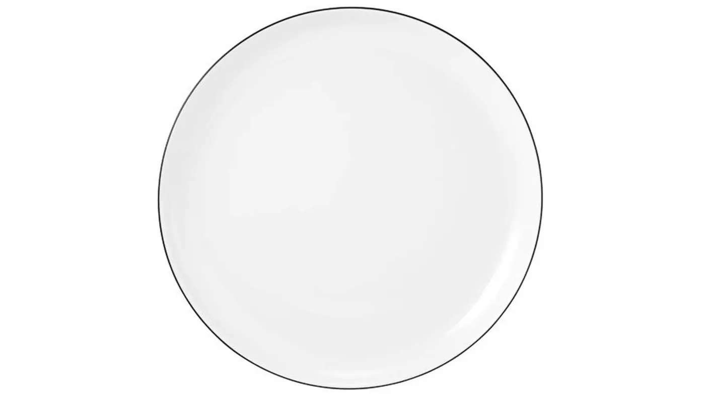 Seltmann Frühstücksteller rund Lido Black Line 20 cm
