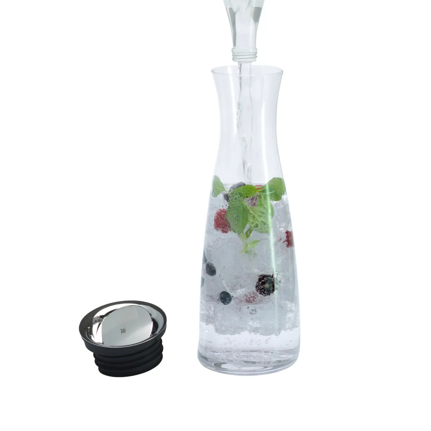 WMF Basic Wasserkaraffe, 1,5 l, Schwarz WMF Basic Wasserkaraffe, 1,5 l, Schwarz