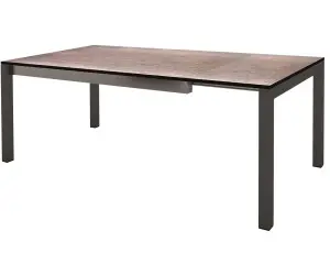 Stern 432302 Ausziehtisch 160/210x90x75 cm Anthrazit Silverstar Smoky