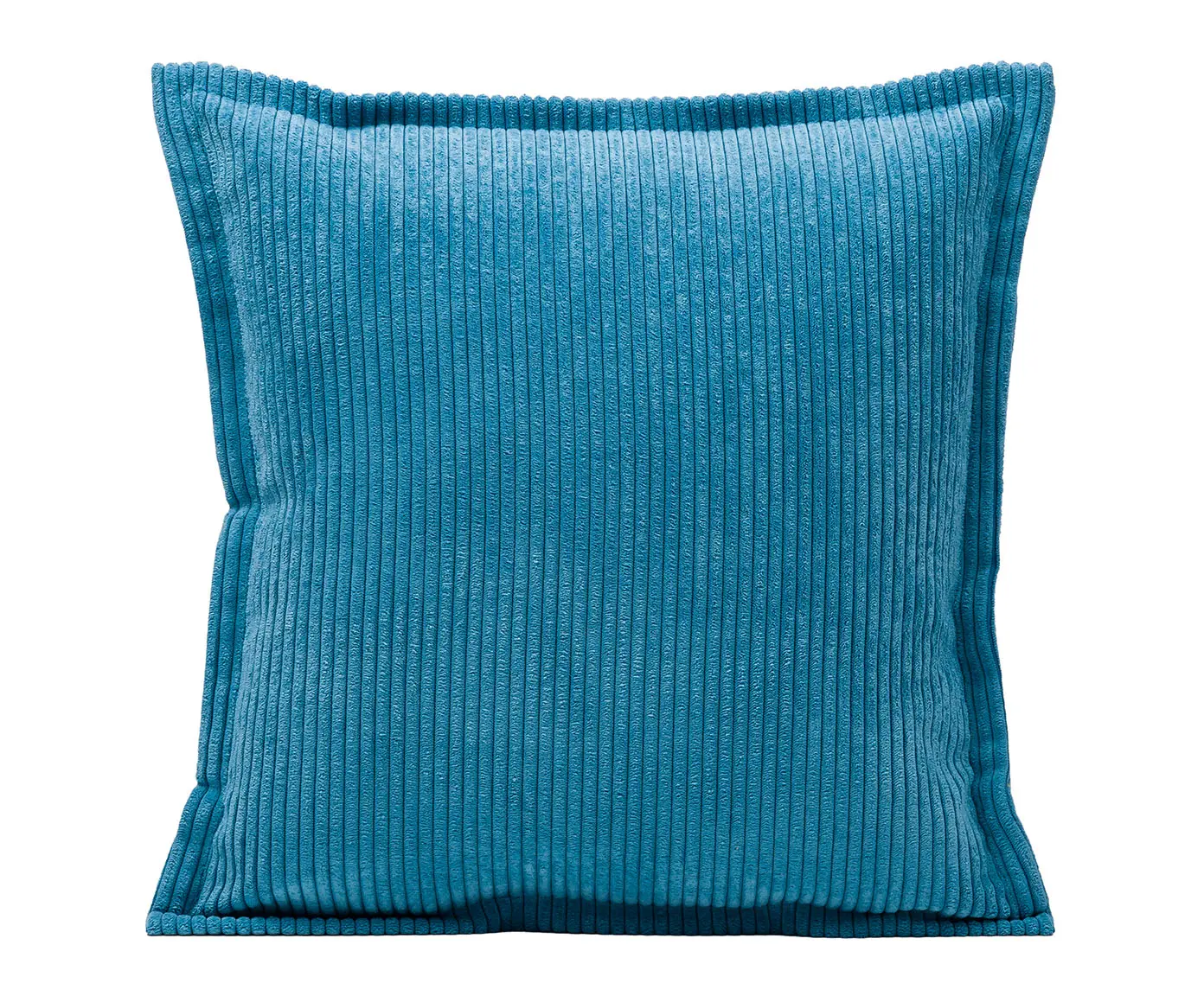 Gözze Capri Kissen Feincord-Optik Petrol 40x40 cm