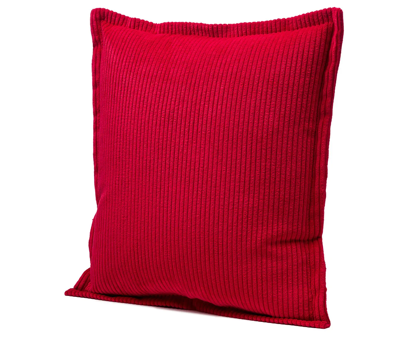 Gözze Capri Kissen Feincord-Optik 40x40 cm Rot