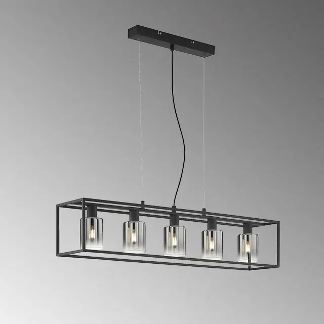 F&H Pendelleuchte, 60908 Sandschwarz