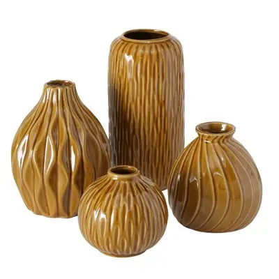 Boltze Vase Zalina Braun 19 cm 