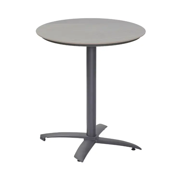 LC Garden Bistrotisch Diwo rund ca. 70 cm  Stone Grau/Anthrazit