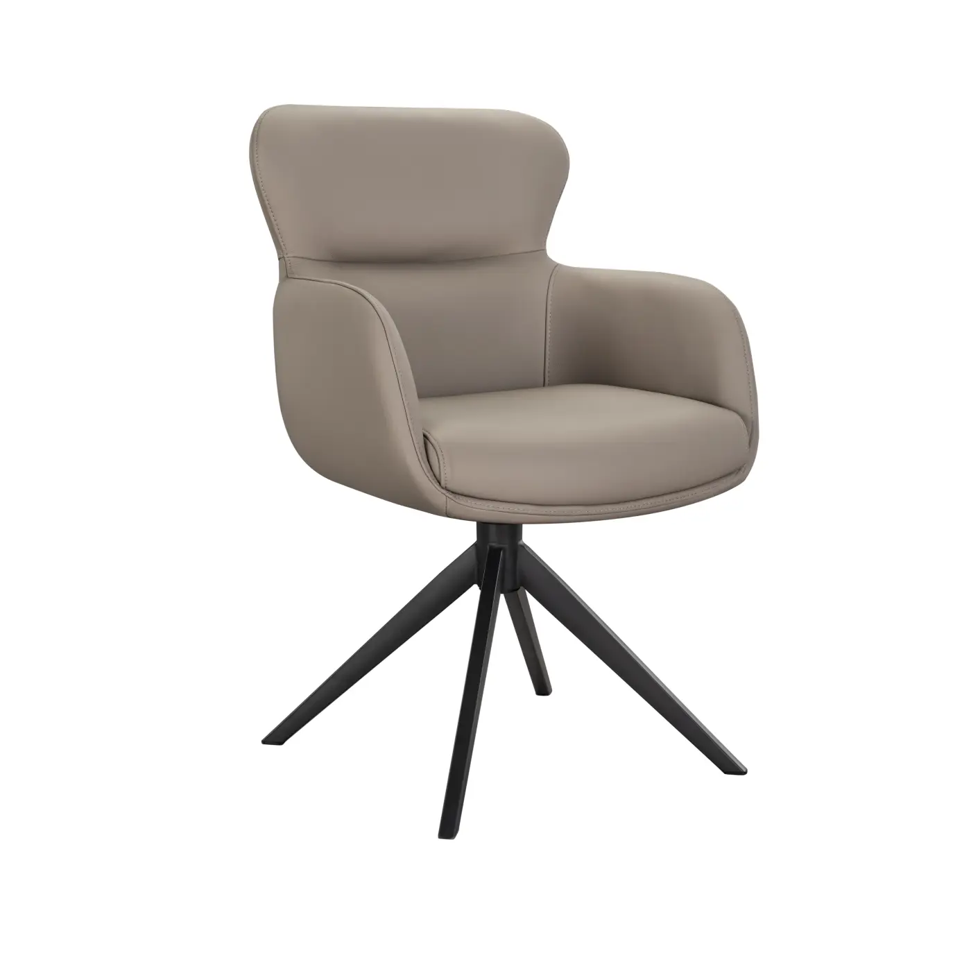 JRC Living Drehstuhl Mia JR-2010 Leder braun