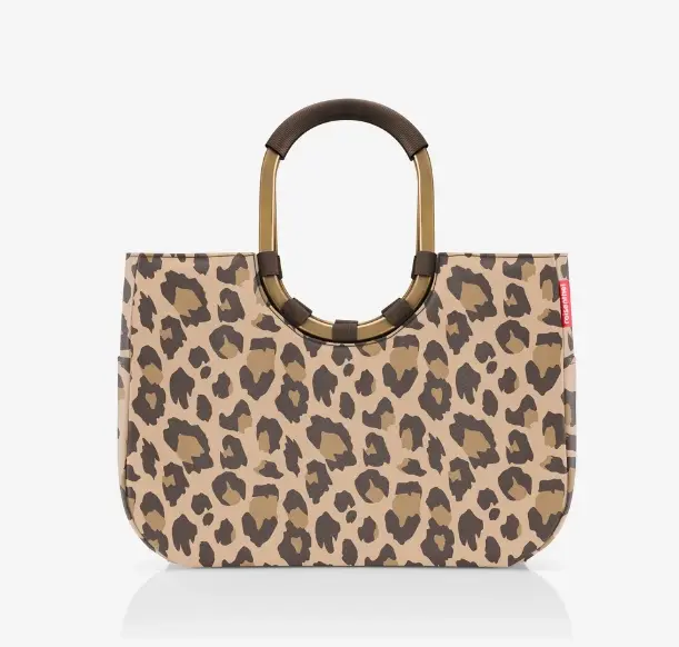 Reisenthel Loopshopper L Frame Leo macchiato