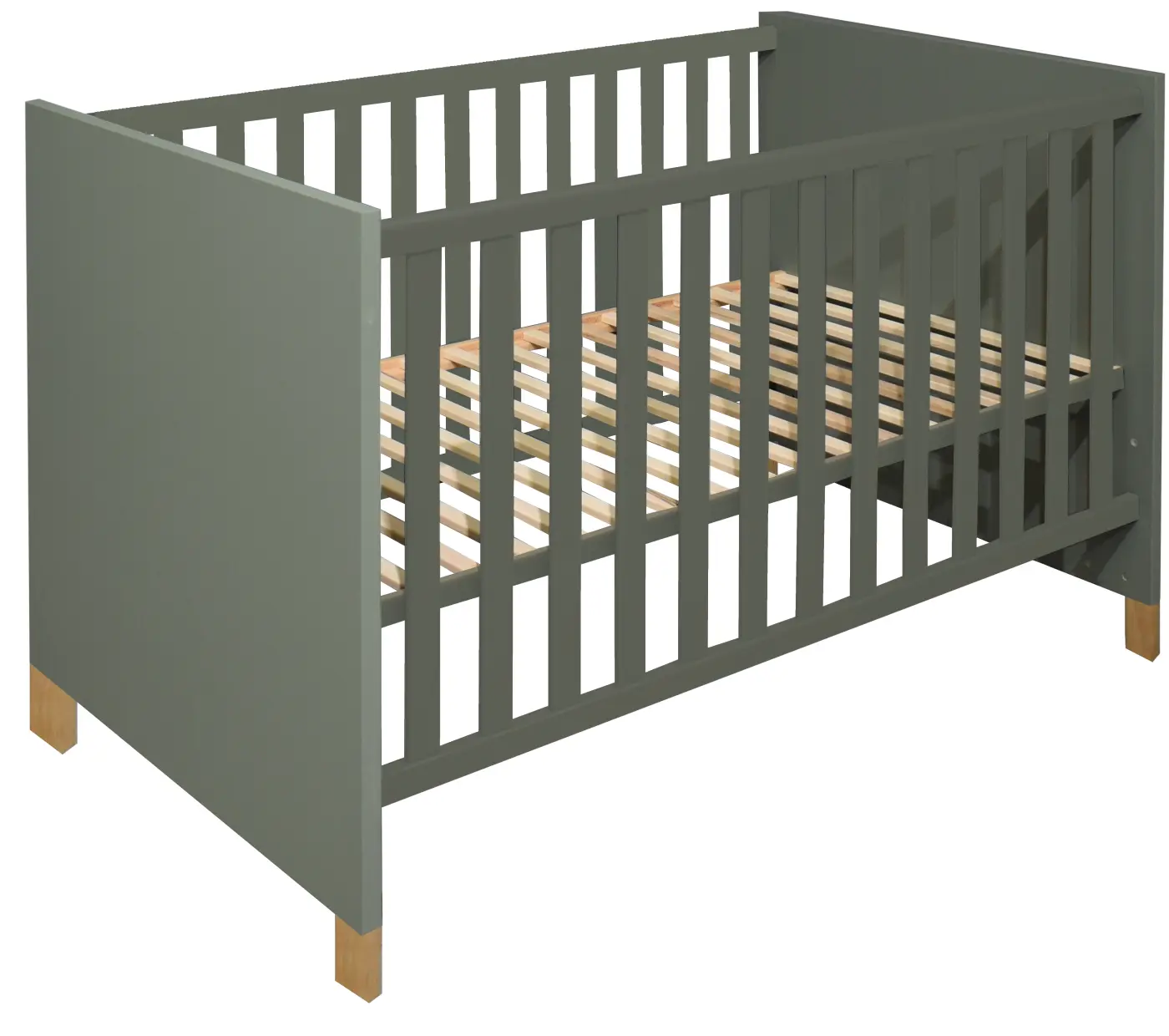 Mäusbacher Babybett pine green matt lack / pine green matt lack