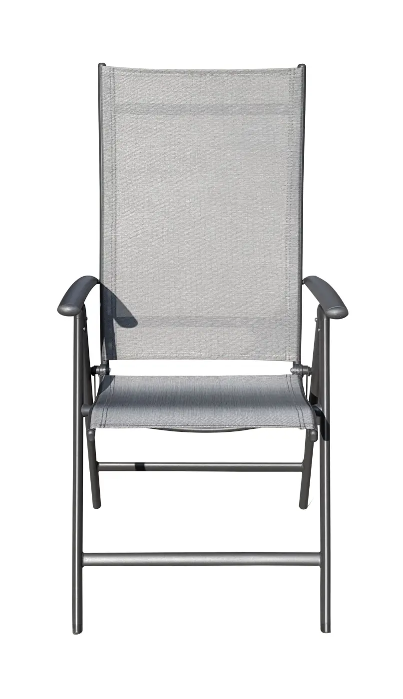 LC Garden Klappsessel Garvio Anthrazit ca. 55x68x105 cm