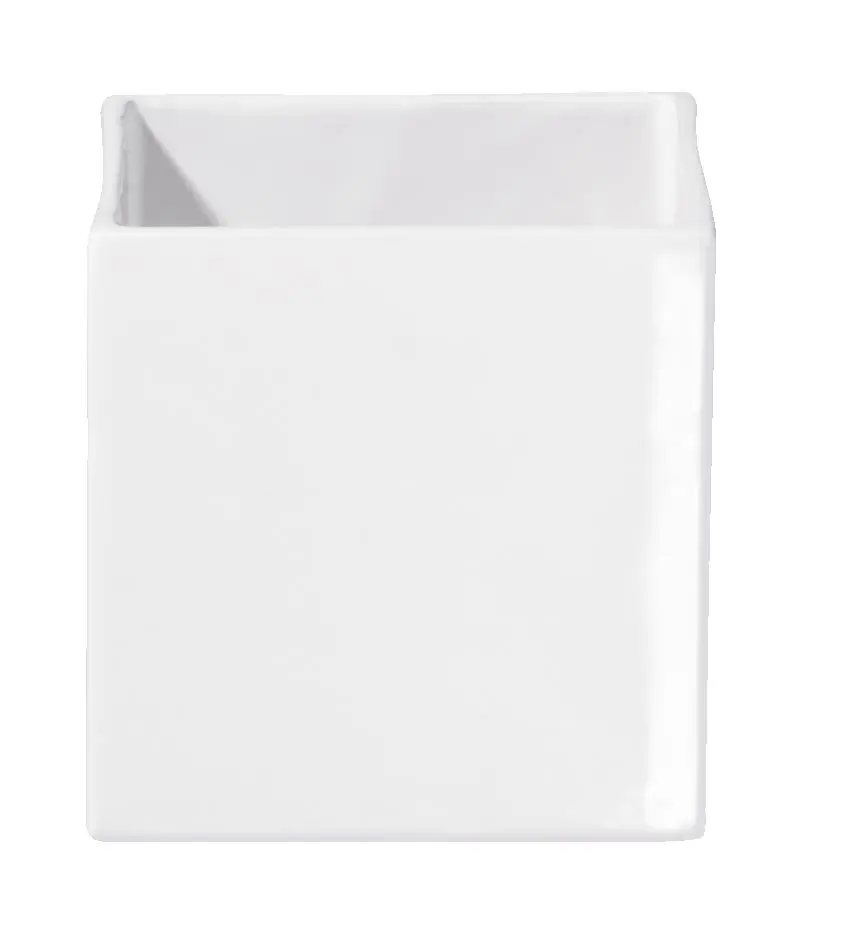 ASA Übertopf Quadro Weiß 10x10x10 cm ASA Übertopf Quadro Weiß 10x10x10 cm