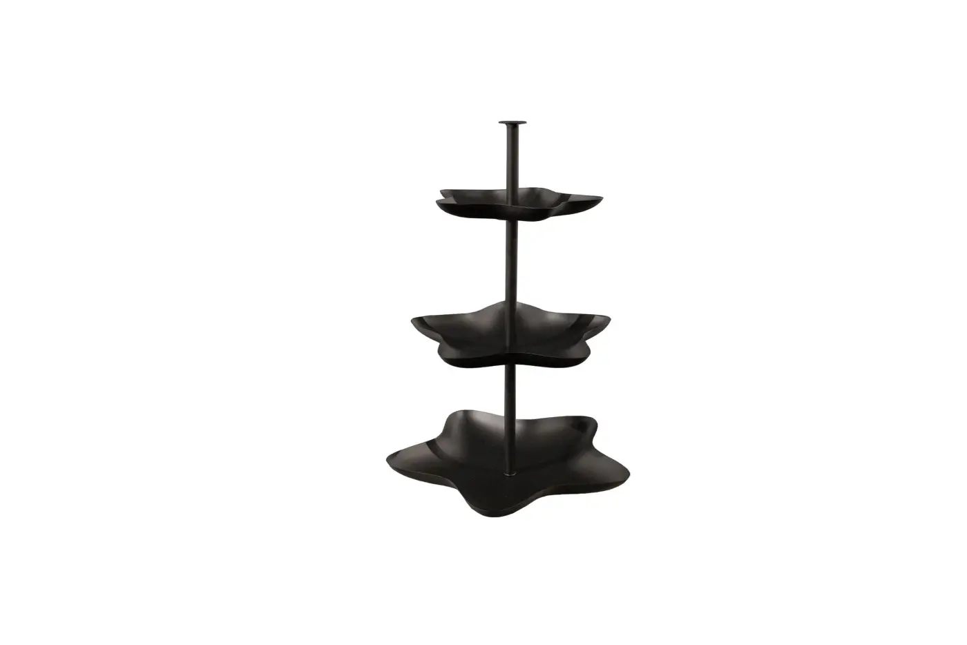 LC Wholesaler Etagere sternenförmig Eisen 29x28x48 cm