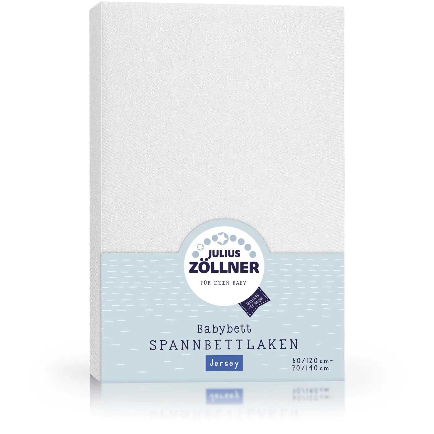 Zöllner Spannbetttuch Jersey weiß