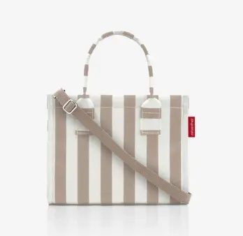 Reisenthel Daily Shopper XS Summerstripes Coffee 21x14x27 cm