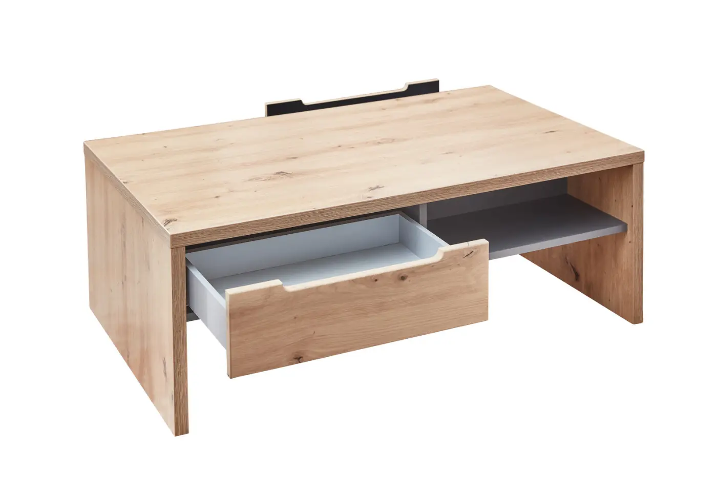 Innostyle Couchtisch/Beistelltisch Memphis grau, braun, Eiche, Holz