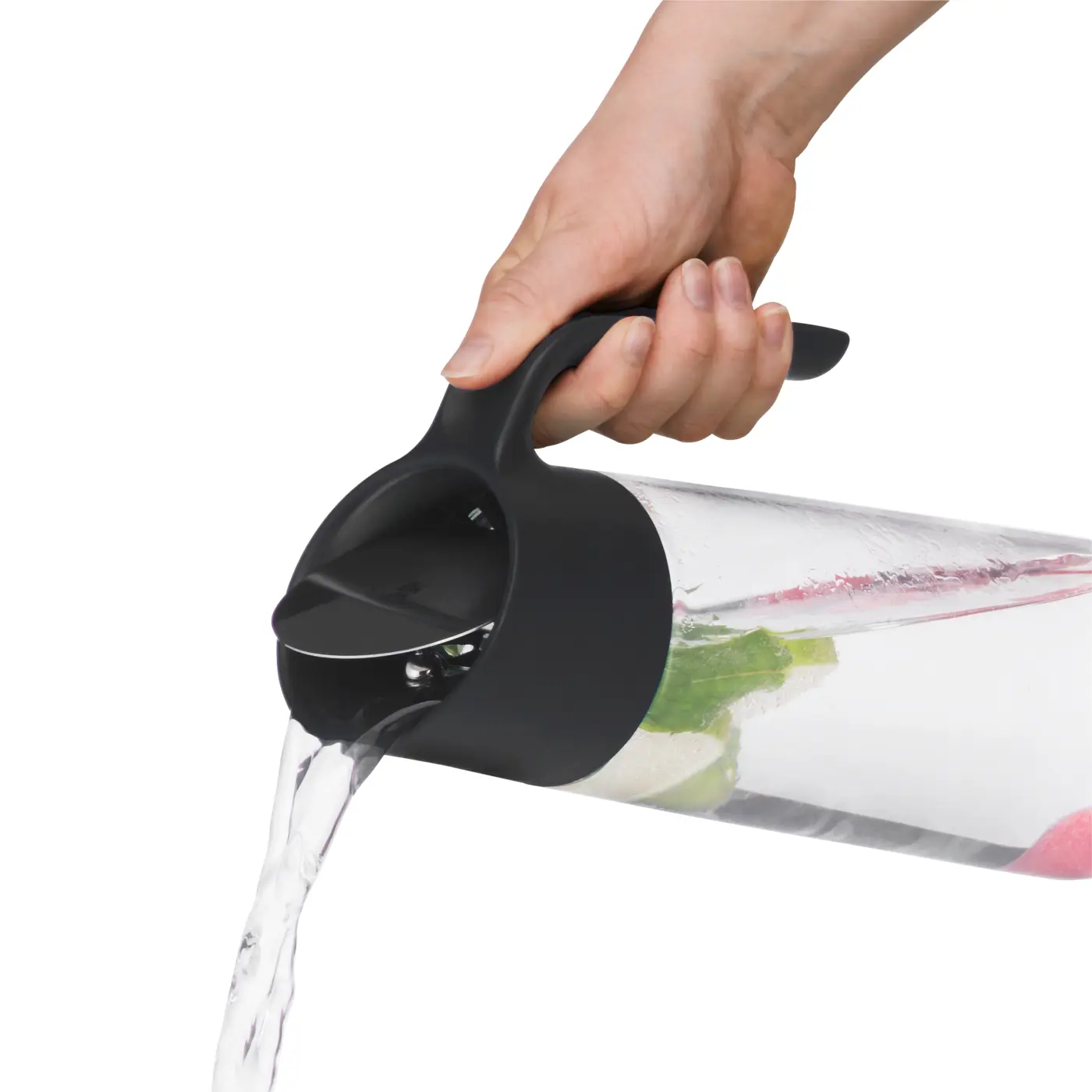 WMF Nuro Wasserkaraffe mit Griff, 1 l,