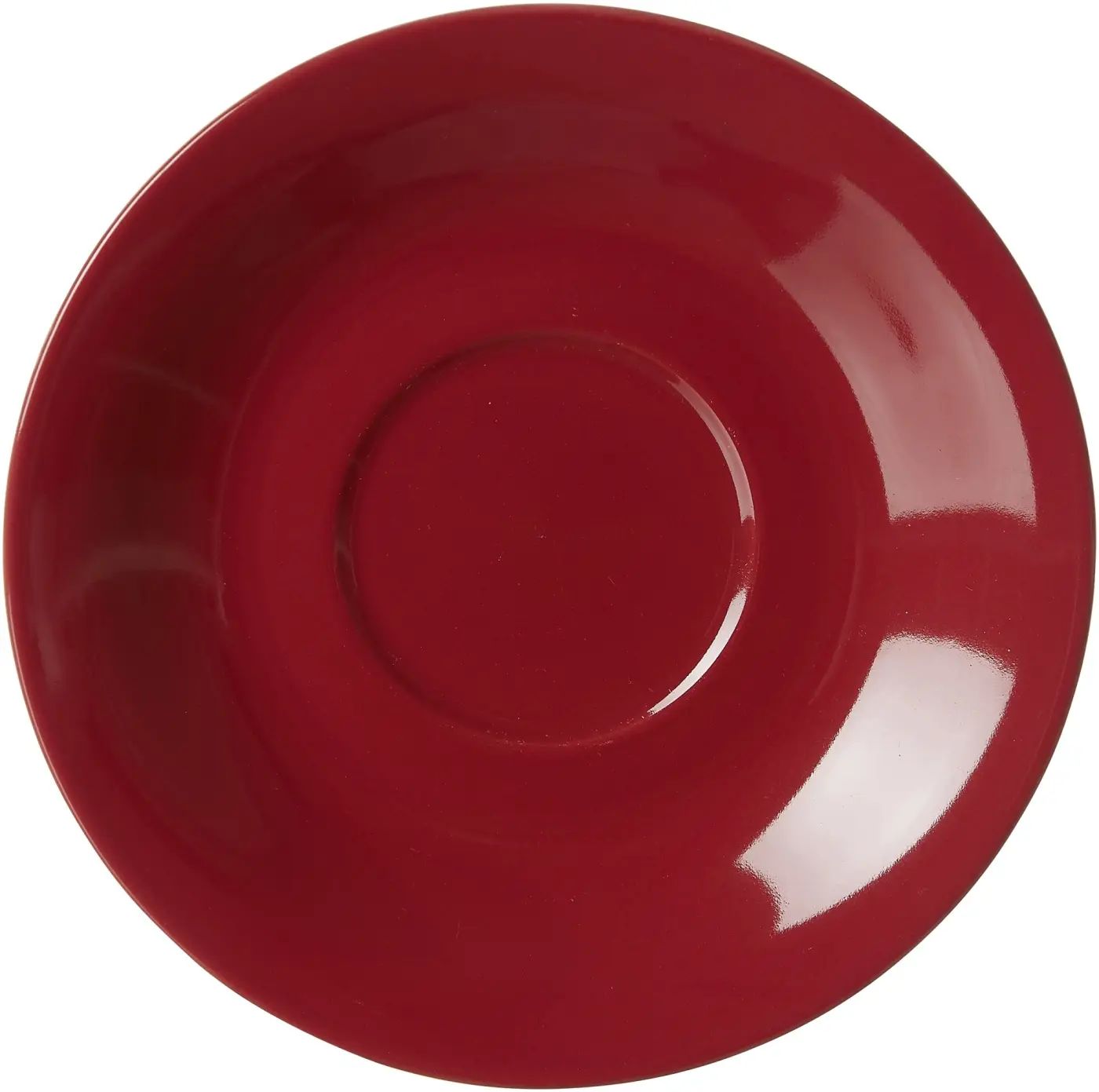 Ritzenhoff Jumbo-Untertasse Doppio 17 cm Rot