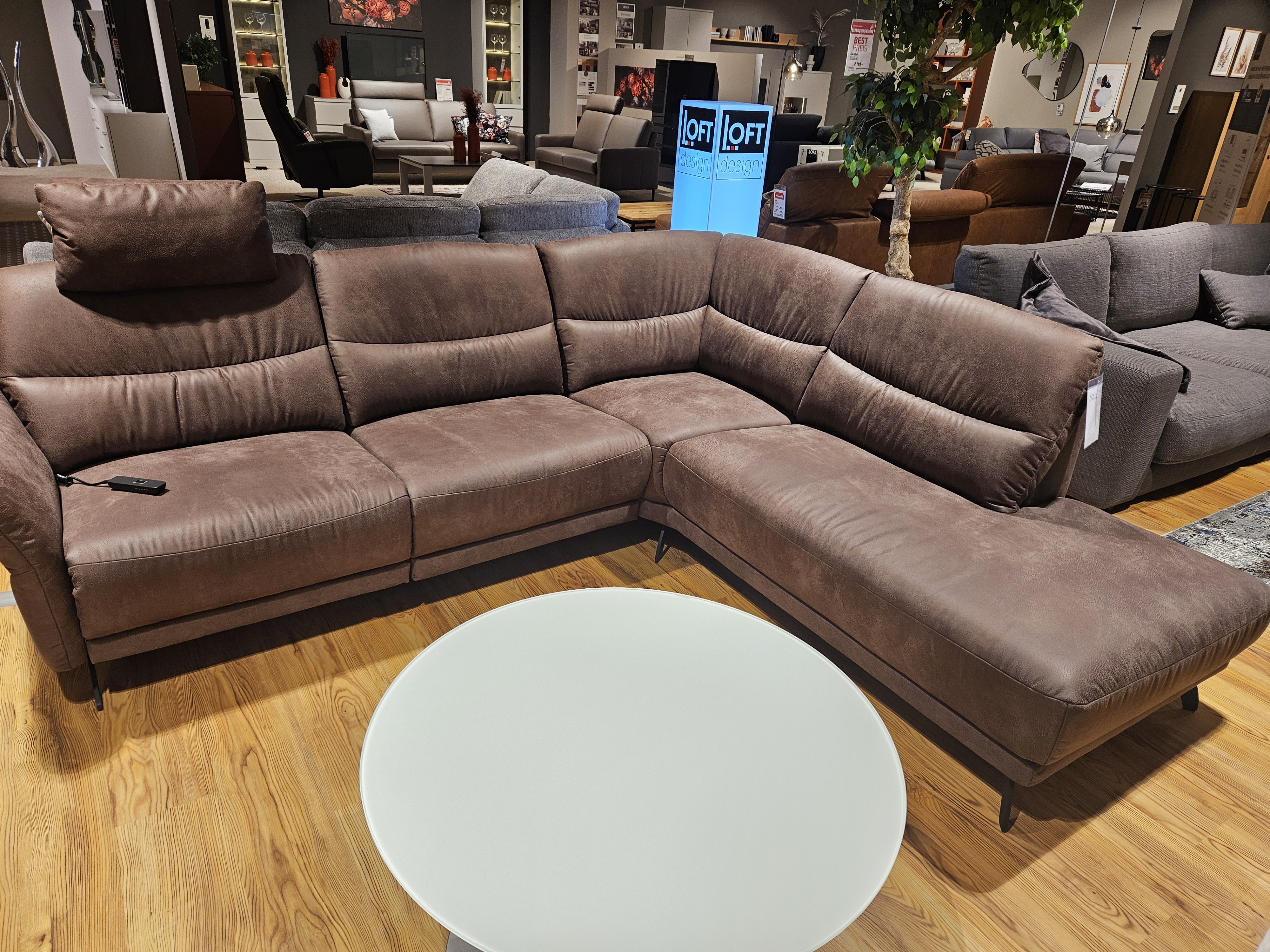 Garnitur 1208 Savanna Brown inkl. Funktionen