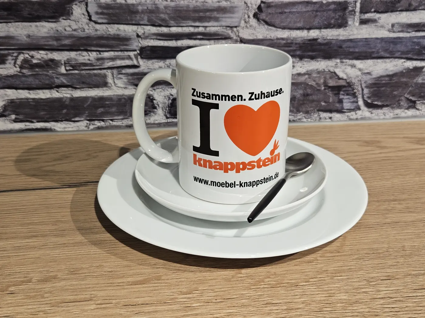 Knappstein Tasse "I love Knappstein" 300ml