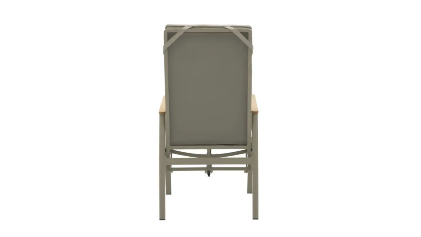 Interliving Positionsstuhl IL 7014 Alu Taupe Beige