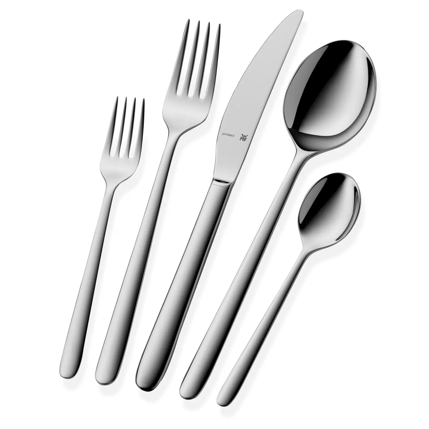 WMF Flame Plus Besteck-Set 66-teilig Edelstahl poliert