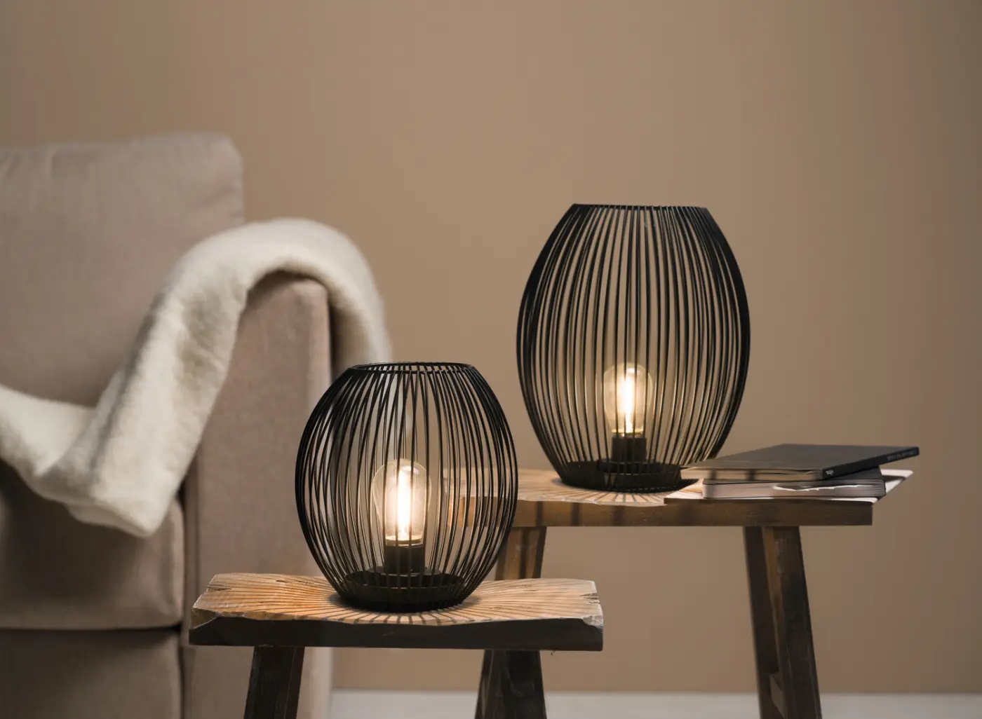 Leonardo Laterne mit LED CASOLARE 18 cm