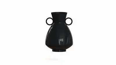 Hogewoning Vase Halifax 22 cm Black