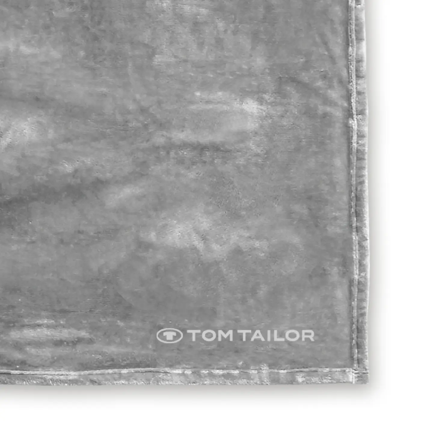 Tom Tailor Angorina-Fleece Wohndecke light grey 1x 150x200 cm