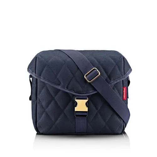 Reisenthel saddle bag M rhombus midnight gold