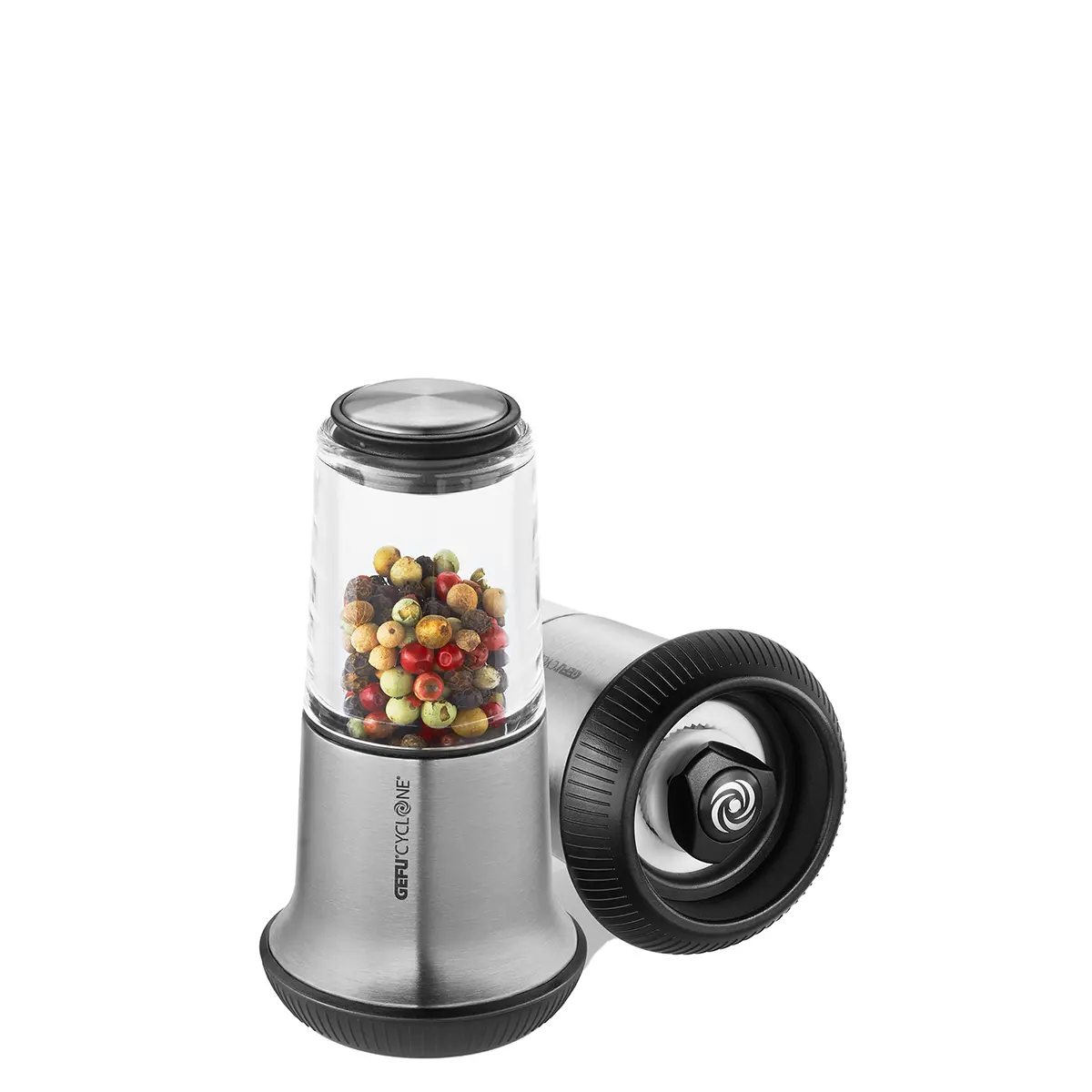 GEFU Salz- oder Pfeffermühle X-PLOSION® silber 10,7 cm