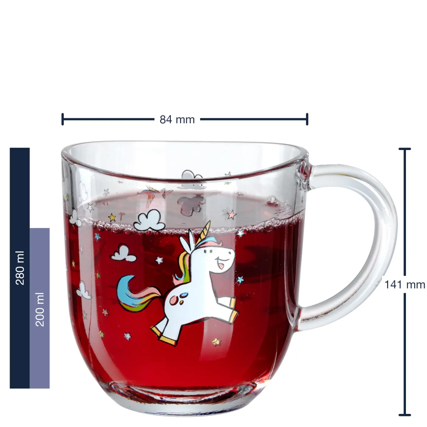 Leonardo Tasse BAMBINI 280 ml Einhorn