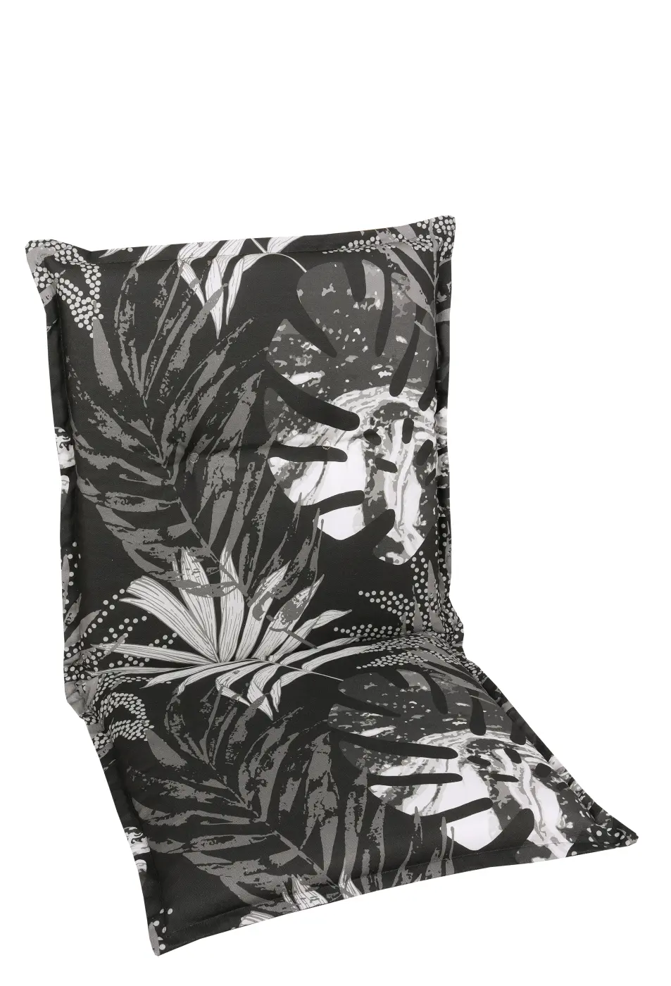 Garten-Sesselauflage nieder 2969-02 schwarz 50x7x100cm