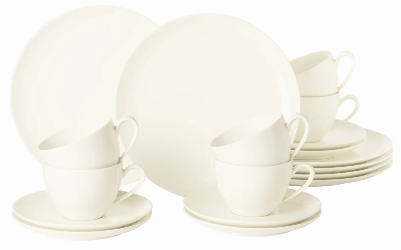 Seltmann Weiden Kaffeeservice 18-tlg. Creme Savona