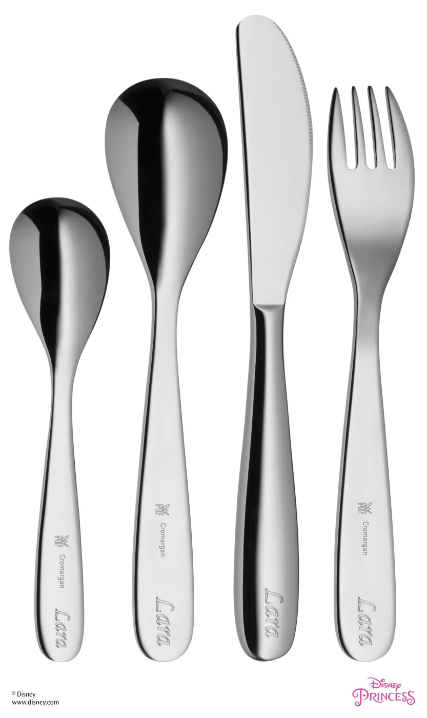 WMF Kinderbesteck-Set Disney Princess,