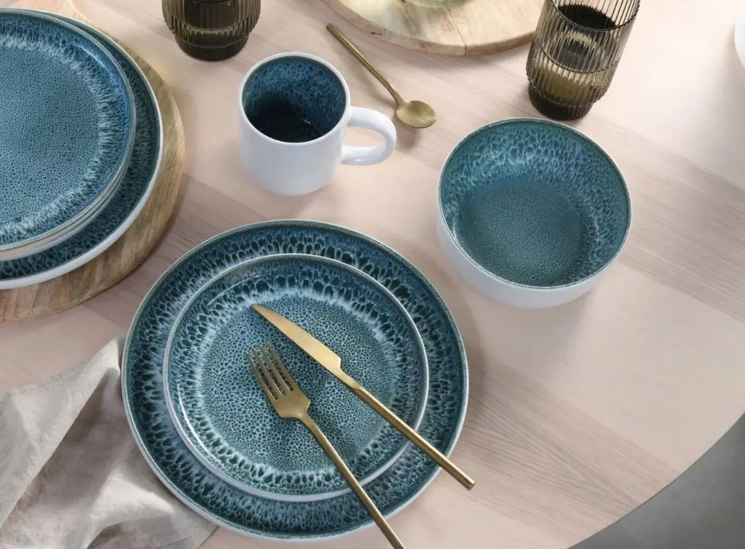 Creatable Kombiservice Nordic Fjord Eisblau 16-tlg.