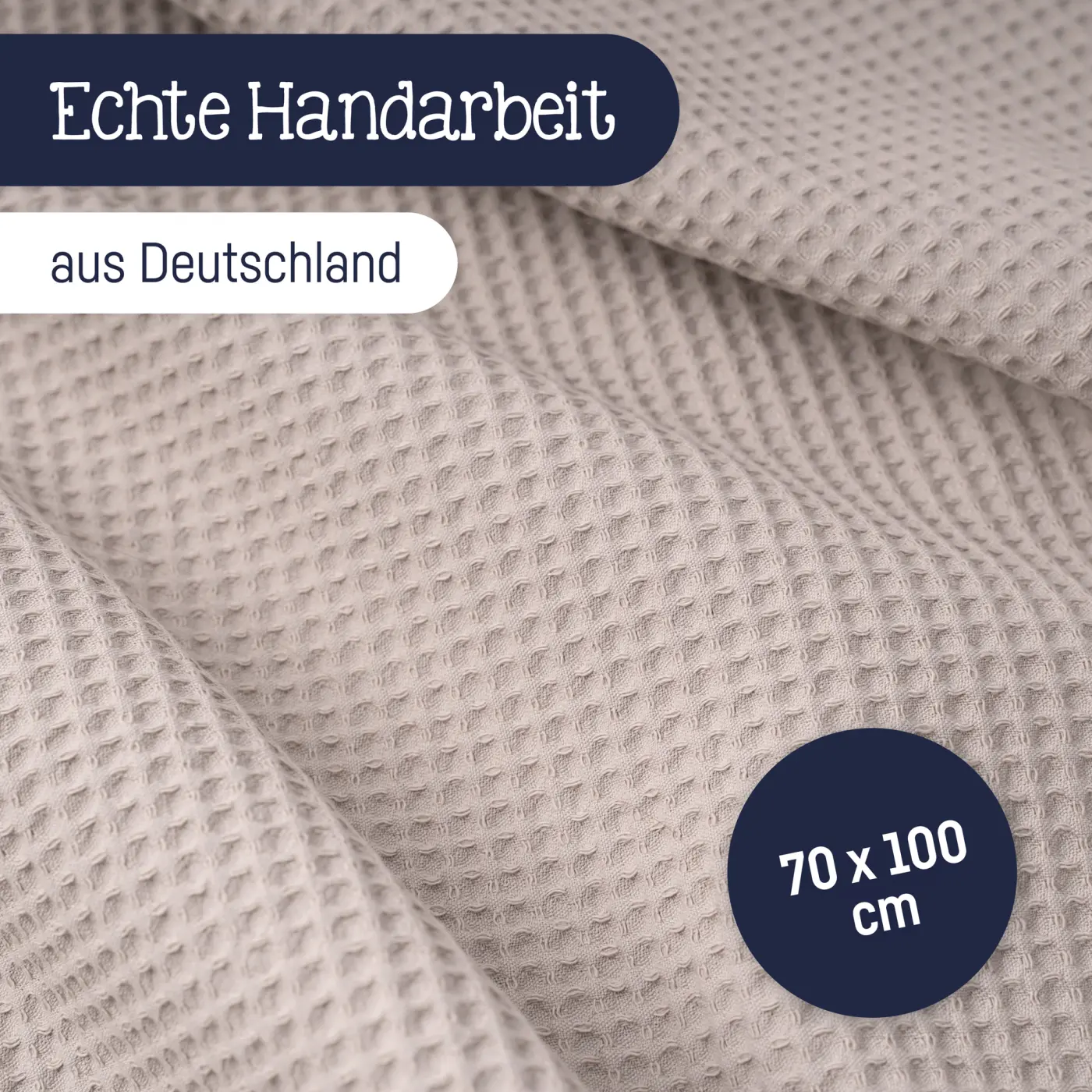 Zöllner Winterdecke Waffelpiqué Seashell