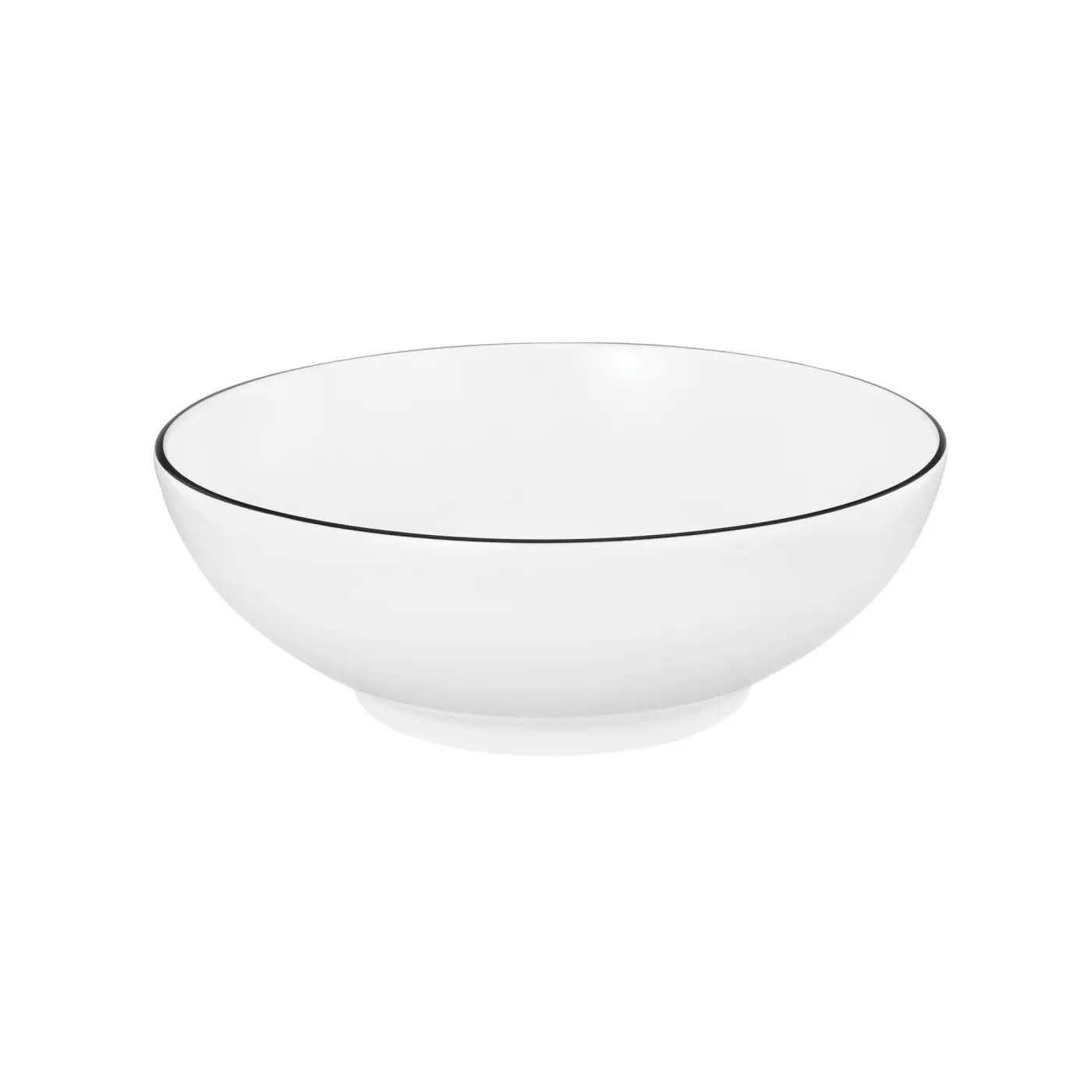 Seltmann Dessertschale rund Lido Black Line 15 cm Seltmann Dessertschale rund 15 cm