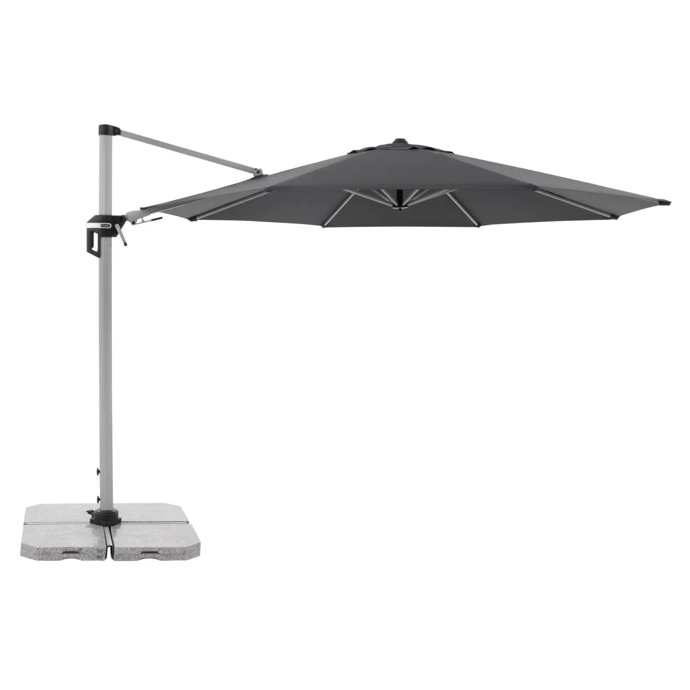 Doppler Pendelschirm ACTIVE ca. 370 cm Durchmesser 8-tlg. Anthrazit Doppler Pendelschirm ACTIVE ca. 370 cm Durchmesser 8-tlg. Anthrazit