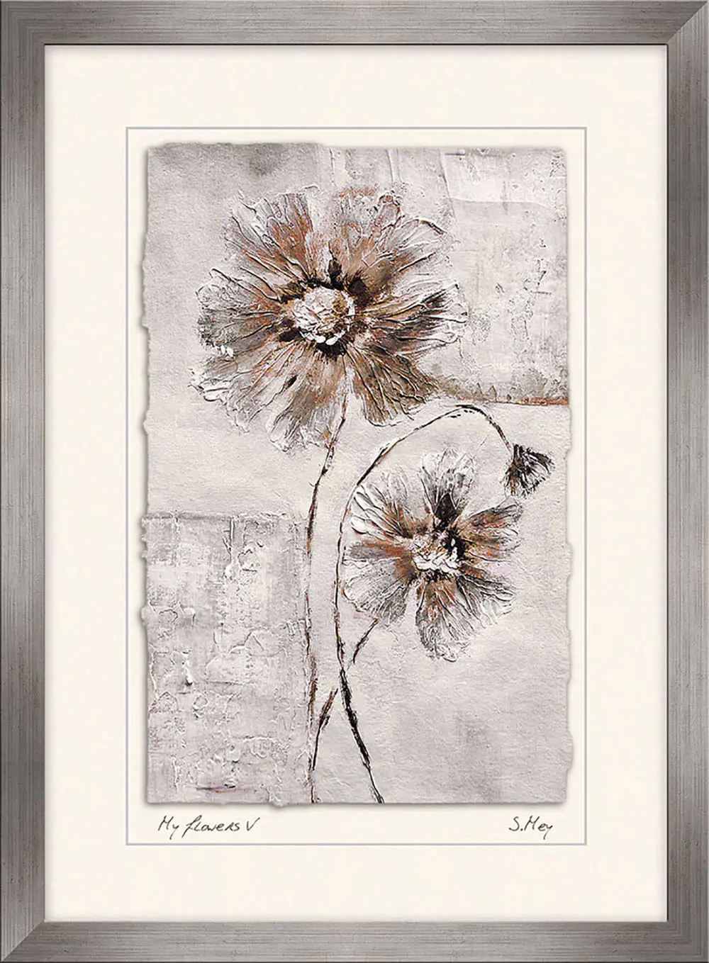 ars graphica Real-Art 76x56cm - Mey: My flowers V