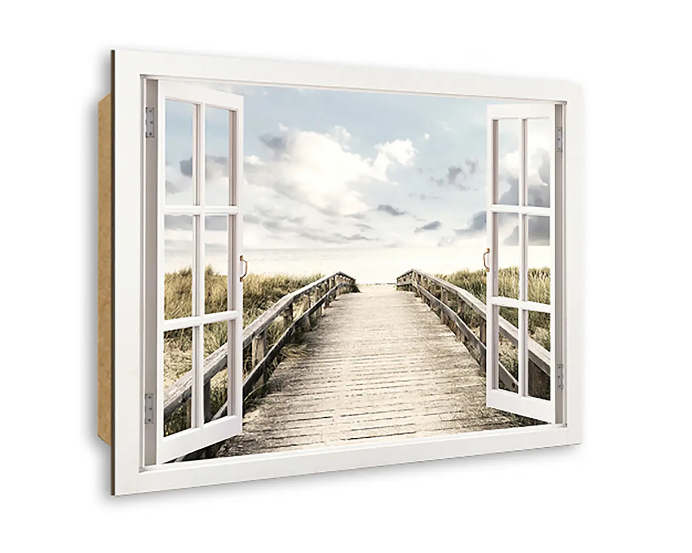 ars graphica Mini-Panel - Mini-Panel: Blick auf den Strand
