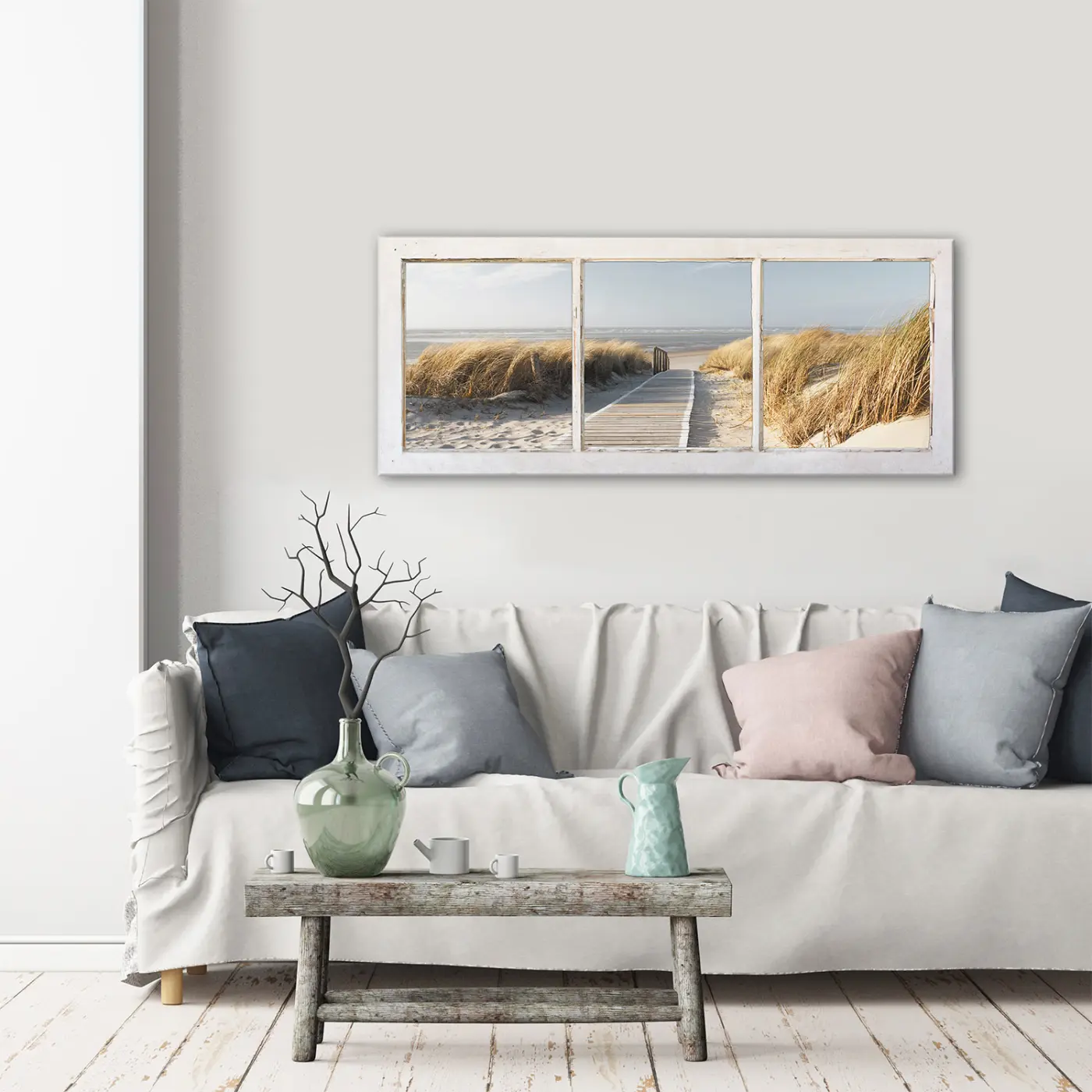 ars graphica Canvas-Long - Canvas-Long: Weg zum Meer
