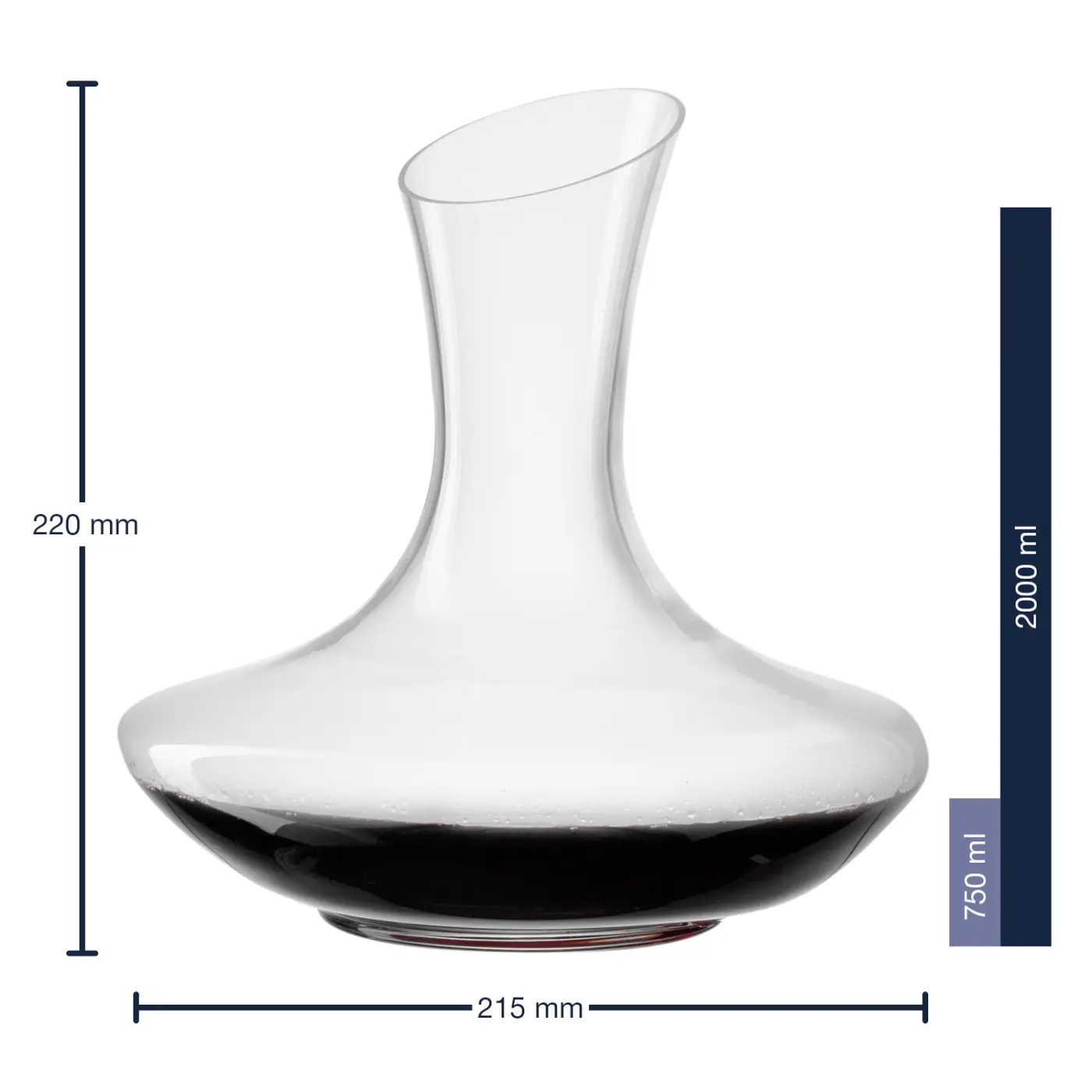 Leonardo Dekanter DAILY 750 ml klar