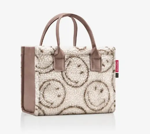 reisenthel Daily Shopper XS Smiley Teddy chocolate ca. 21x14x27 cm