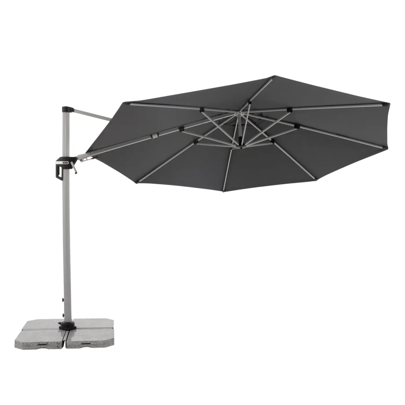 Doppler Pendelschirm ACTIVE ca. 370 cm Durchmesser 8-tlg. Anthrazit Doppler Pendelschirm ACTIVE ca. 370 cm Durchmesser 8-tlg. Anthrazit