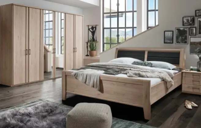 Wiemann Schlafzimmer Luxor 4, Steineiche Nachbildung