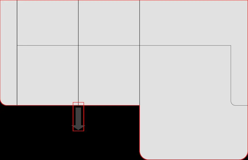 Iwaniccy Polstergarnitur Logan Grau ca.277x179 cm Umbaueck rechts