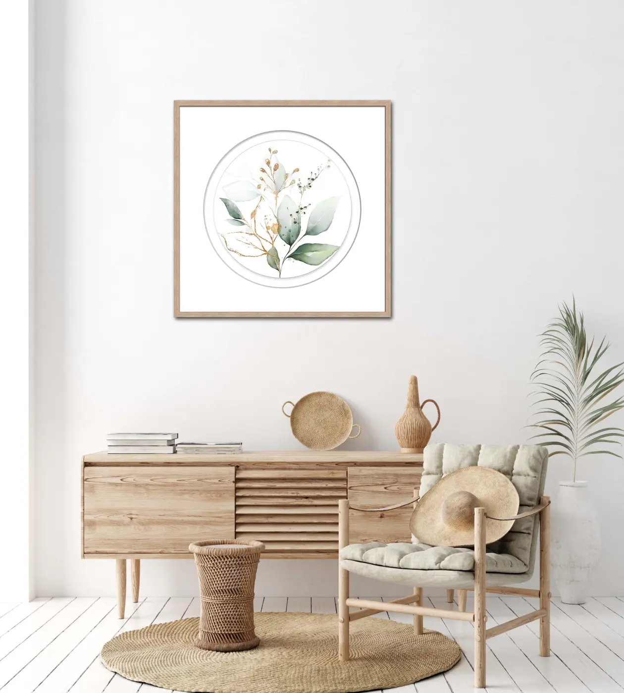 ars graphica Individual Art - Fred-Design: Green Leaf II