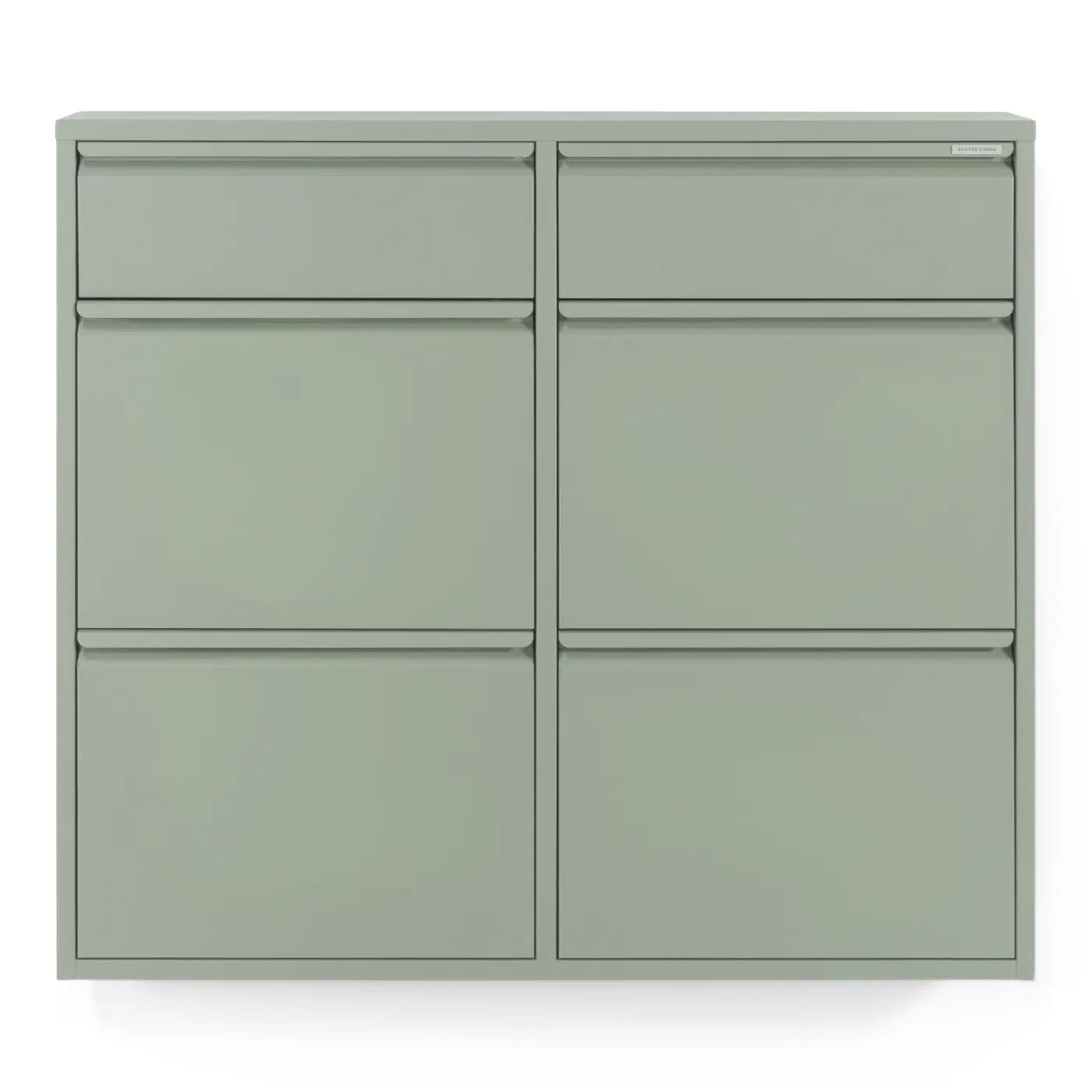 Spinder Schuhschrank Billy Dusty green, ca. 98x86x15 cm